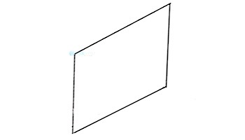 Pentair MegaTherm 600 Flue Collector Rear Panel | 10535502