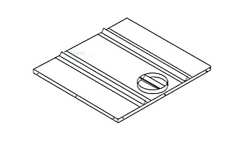 Pentair MegaTherm 500 Top Panel Assembly | 10535701