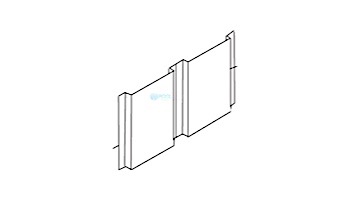 Pentair MegaTherm 600 Front Tile Heat Shield/Spacer | 10547901