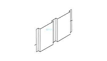 Pentair MegaTherm 1670 Rear Tile Heat Shield/Spacer | 10548204