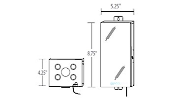 J&J Electronics 100W | 120V to 12V Transformer | TR-100-PP 25036