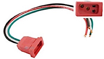 HydroQuip MJJ Receptacle Pump 14/4 2-Speed 9" Red | 09-0022C-A