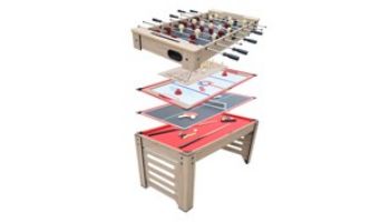 Hathaway Madison 54-Inch 6-In-1 Multi-Game Table | NG5017 BG5017