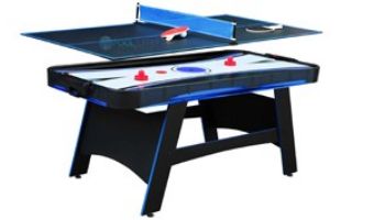 Hathaway Madison 6-in-1 Multi Game Table with Foosball, Table Tennis, 54-in