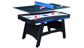 Hathaway Bandit 5-Foot Air Hockey Table with Table Tennis Top | NG5029 BG50290