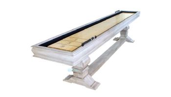 Hathaway Montecito 12-Foot Shuffleboard Table | Driftwood Finish | NG5025 BG5025