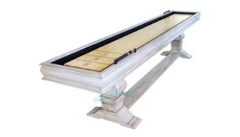 Hathaway Montecito 12-Foot Shuffleboard Table | Driftwood Finish | NG5025 BG5025