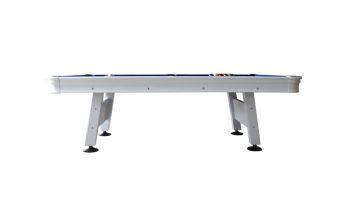 Hathaway Alpine 8-Ft. Outdoor Pool Table | White with Blue Felt | BG3147