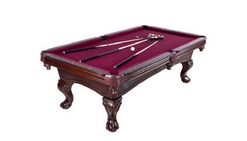 Hathaway Augusta 8-Foot Non-Slate Pool Table | Mahogany | NG2527 BG2527