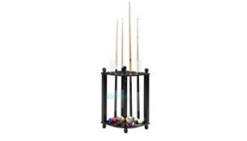 Hathaway Regent Corner Floor Cue Rack | Walnut | NG2569W BG2569W