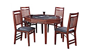 Hathaway Broadway 48-Inch Folding Poker Table & Chairs Set | NG2355