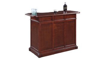 Hathaway Ridgeline 5-Ft. Hardwood Home Bar with Storage | Mahogany Finish | NG2728 BG2728