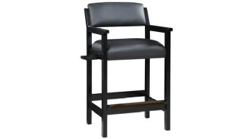 Hathaway Cambridge 30-In High Top Spectator Chair | Black | NG2556-BK BG2556-BK
