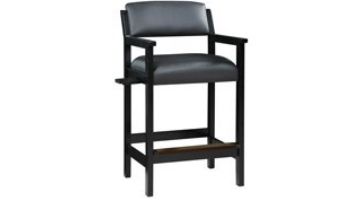 Hathaway Cambridge 30-In High Top Spectator Chair | Walnut Finish | NG2556W BG2556W