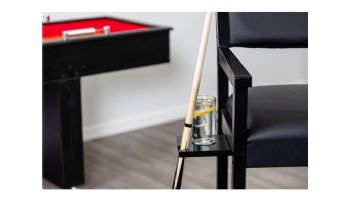 Hathaway Cambridge 30-In High Top Spectator Chair | Black | NG2556-BK BG2556-BK