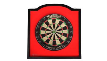 Hathaway Dart Backboard with 1-Inch Thick Solid Wood Black Frame | NG5005 BG5005