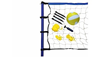 Hathaway Portable Volleyball Net, Posts, Ball & Pump Set | BG3137