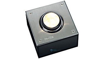 in-lite FISH EYE 150X150 LED Ground Light | Warm White Light | 12V 5W | Stainless Steel Plate | 1200520HP