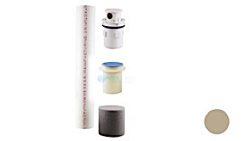 Pentair In-Floor formerly A&A Manufacturing G4V Complete Head with Protecta Foam | White | 565431 | 221001