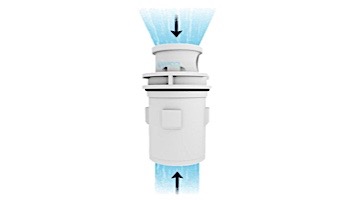Pentair In-Floor formerly A&A Manufacturing G4V Internal Head | Light Gray | 567630 | 231202