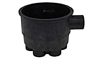 Pentair In-Floor formerly A&A Manufacturing 6 Port 1.5" Low Profile Valve Housing | Black | 549132 | 230020