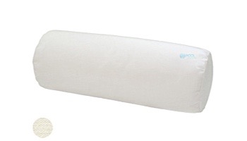 Ledge Lounger Essentials | Round Bolster Throw Pillow | 7" x 18" | Standard Fabric Oyster | LL-TP-B718-STD-4642