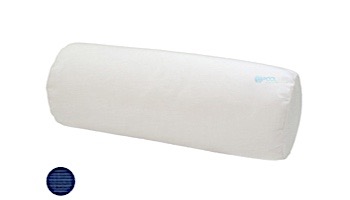 Ledge Lounger Essentials | Round Bolster Throw Pillow | 7" x 18" | Standard Fabric Mediterranean Blue | LL-TP-B718-STD-4652
