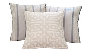 Ledge Lounger Essentials | 12" Square Throw Pillow | Standard Fabric Oyster | LL-TP-S1212-STD-4642