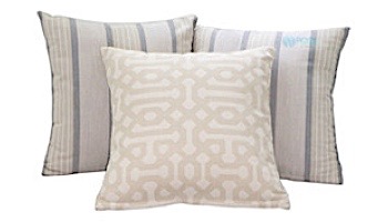 Ledge Lounger Essentials | 12_quot; Square Throw Pillow | Standard Fabric Oyster | LL-TP-S1212-STD-4642