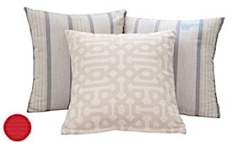 Ledge Lounger Essentials | 12" Square Throw Pillow | Standard Fabric Oyster | LL-TP-S1212-STD-4642