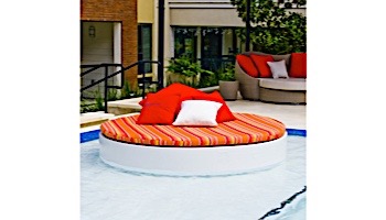Ledge Lounger Essentials | 16" Square Throw Pillow | Premium 1 Fabric Jockey Red | LL-TP-S1616-P1-4603