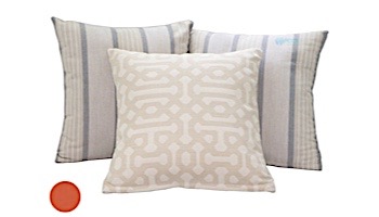 Ledge Lounger Essentials | 16" Square Throw Pillow | Premium 1 Fabric Tuscan | LL-TP-S1616-P1-4677
