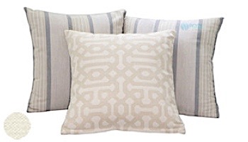 Ledge Lounger Essentials | 12" Square Throw Pillow | Standard Fabric Oyster | LL-TP-S1212-STD-4642