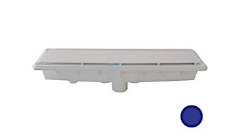 Pentair In-Floor formerly A&A Manufacturing AVSC Single Suction Standard Top Channel Drain | Dark Blue | 571874 | 285006