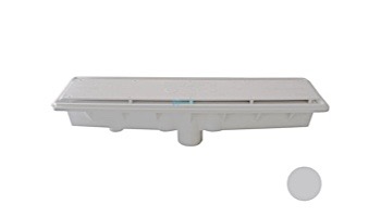 Pentair In-Floor formerly A&A Manufacturing AVSC Single Suction Standard Top Channel Drain | Light Gray | 571891 | 285002