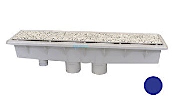 A_A AVSC Dual Suction Pebble Top Channel Drain | Dark Blue | 571532 | 289106