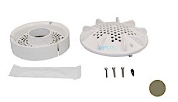 Pentair In-Floor formerly A&A Manufacturing PDR2 10" Drain Retro Fit Kit | White | 564834 | 287101