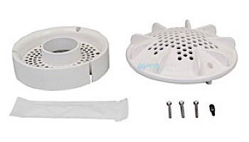 Pentair In-Floor formerly A&A Manufacturing PDR2 10" Drain Retro Fit Kit | White | 564834 | 287101