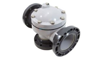 Paragon Aquatics 6" Flanged Stark 3-Way Valve | Gray | V3-06