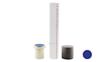 Pentair In-Floor formerly A&A Manufacturing G4 / G4V / G4VHP Floor Fitting Assembly with Riser | Dark Blue | 574872