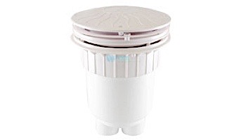 Pentair In-Floor formerly A&A Manufacturing 10" Round Debris Removal Drain with Sump Aquastar | White | 570687 | 297011