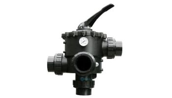 Waterco Multiport Valve for use with Sand Filters | 3" Side Mount Valve with Union Connections | 2290800