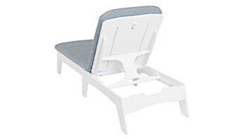 Ledge Lounger Mainstay Collection Chaise | White | LL-MS-C-WH