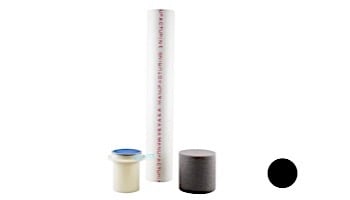 Pentair In-Floor formerly A&A Manufacturing G4 Floor Fitting Assembly with Riser | Black | 574821