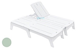 Ledge Lounger Mainstay Collection Double Chaise | Brown | LL-MS-DBC-BN