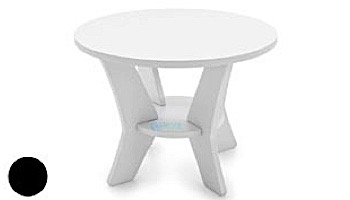 Ledge Lounger Mainstay Collection Round Outdoor Side Table | Sky Blue | LL-MS-ST-RD-SB