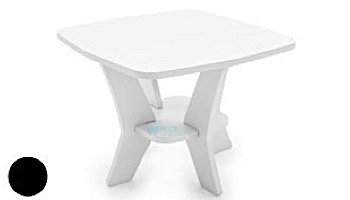 Ledge Lounger Mainstay Collection Square Outdoor Side Table | Sky Blue | LL-MS-ST-SQ-SB