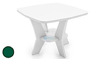 Ledge Lounger Mainstay Collection Square Outdoor Side Table | Sky Blue | LL-MS-ST-SQ-SB