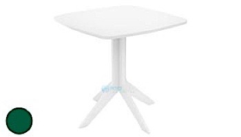 Ledge Lounger Mainstay Collection 30" Square Outdoor Bistro Table | Cloud | LL-MS-BT-30SQ-CD