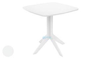 Ledge Lounger Mainstay Collection 26" Square Outdoor Bistro Table | Sky Blue | LL-MS-BT-26SQ-SB